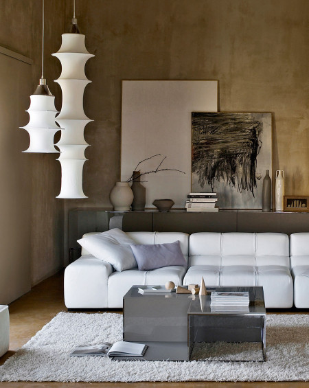 SUSPENSION FALKLAND H85 BLANC ARTEMIDE