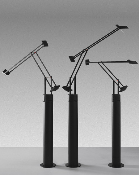 LAMPE DE TABLE TIZIO T LED NOIR 3000K ARTEMIDE