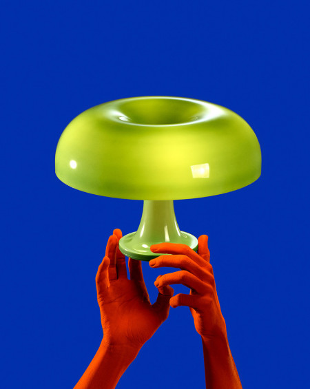 LAMPE A POSER NESSINO T VERT RAL 60 ARTEMIDE