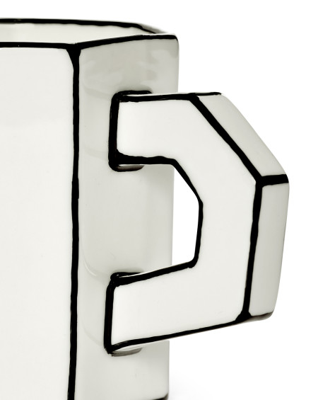 TASSE A THE 12,5X8,2XH9,4CM CARTE BLANCHE SERAX