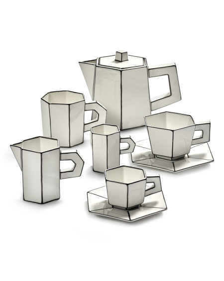 TASSE A THE 12,5X8,2XH9,4CM CARTE BLANCHE SERAX