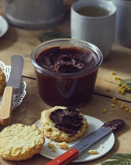 COUTEAU A BEURRE PETIT DEJEUNER MANDARINE OPINEL
