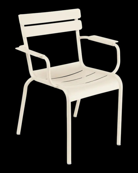 FAUTEUIL BRIDGE LUXEMBOURG BEIGE LATTE FERMOB