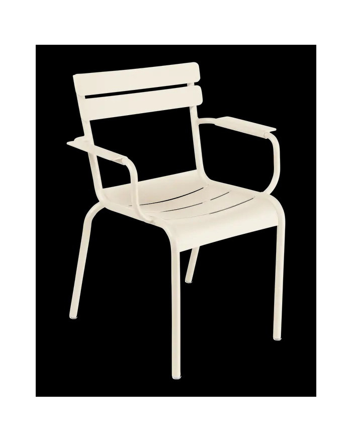 FAUTEUIL BRIDGE LUXEMBOURG BEIGE LATTE FERMOB