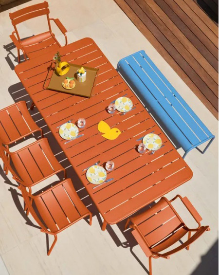 FAUTEUIL BRIDGE LUXEMBOURG BEIGE LATTE FERMOB