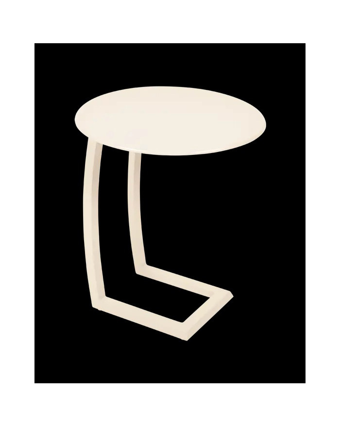 TABLE BASSE ALIZE DEPORTEE Ø48XH55,5 BEIGE LATTE FERMOB