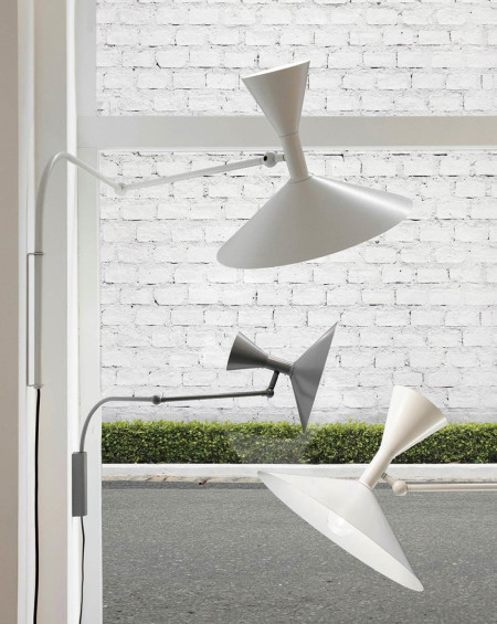 LAMPE DE MARSEILLE MINI 2X46W BLANC CHAUX NEMO LIGHTING