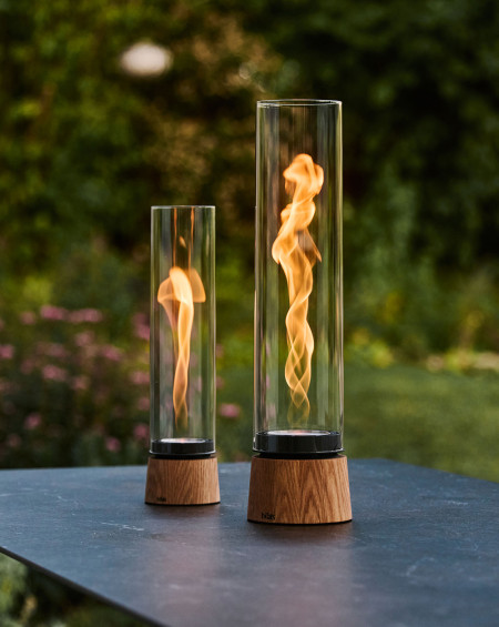 SPIN AIR 1200 TABLETOP FIREPLACE OAK (CHENE) HOFATS