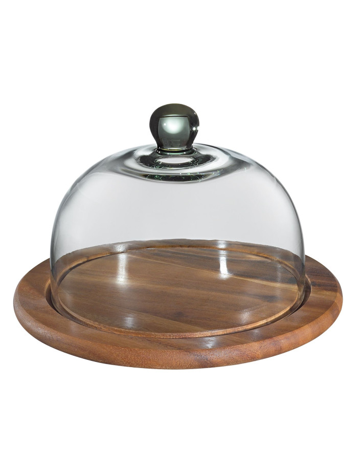 ENSEMBLE CLOCHE + COUTEAUX A FROMAGE Ø30CM KUCHENPROFI