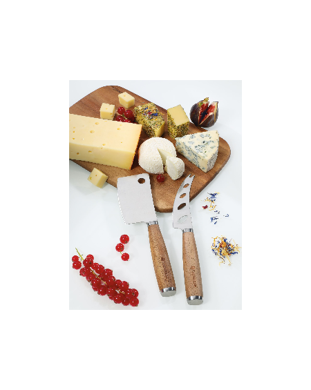 ENSEMBLE CLOCHE + COUTEAUX A FROMAGE Ø30CM KUCHENPROFI