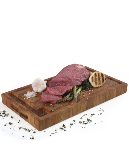 BLOC DE BOUCHER 45X25X4CM CHENE KUCHENPROFI