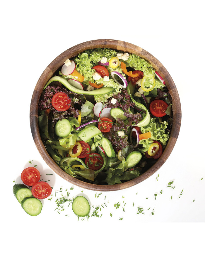 SALADIER Ø25X12.5CM ACACIA KUCHENPROFI