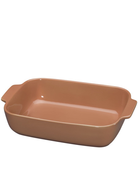 PLAT A FOUR PORTO 36CM RECTANGULAIRE CORAIL KUCHENPROFI