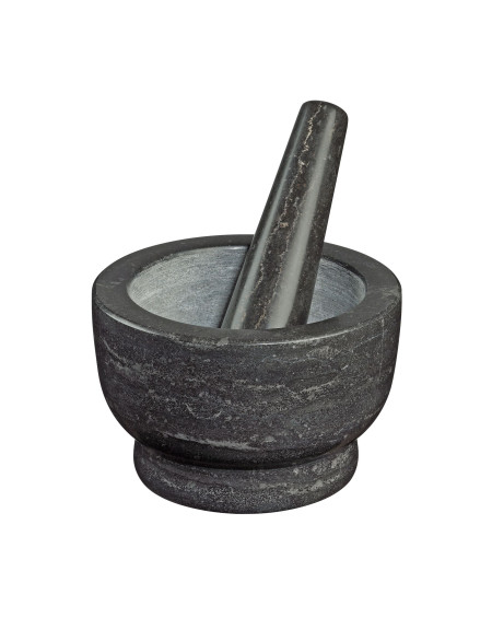 MORTIER MARBRE POLI Ø16XH10 AVEC PILON