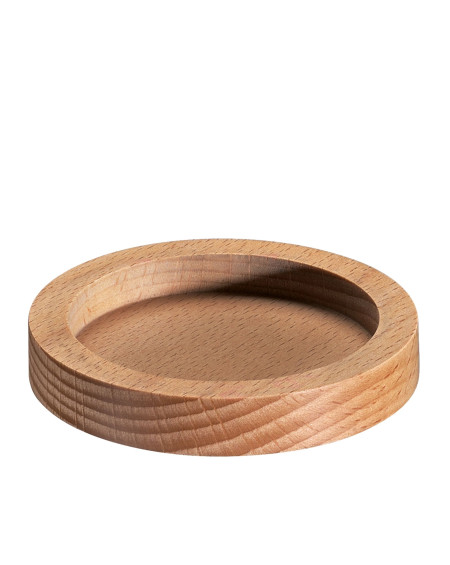 MORTIER EN GRANIT ET HETRE Ø10X9,7CM AVEC PILON