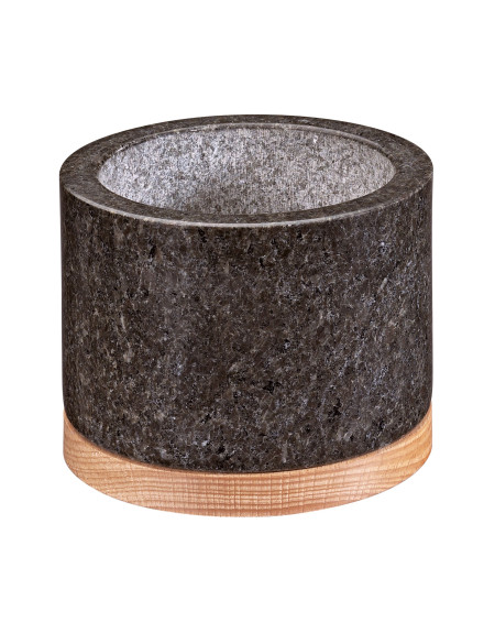 MORTIER EN GRANIT ET BOIS Ø14 AVEC PILON