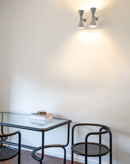 APPLIQUE DE MARSEILLE MINI BLANC RAL9002 230V NEMO LIGHTING