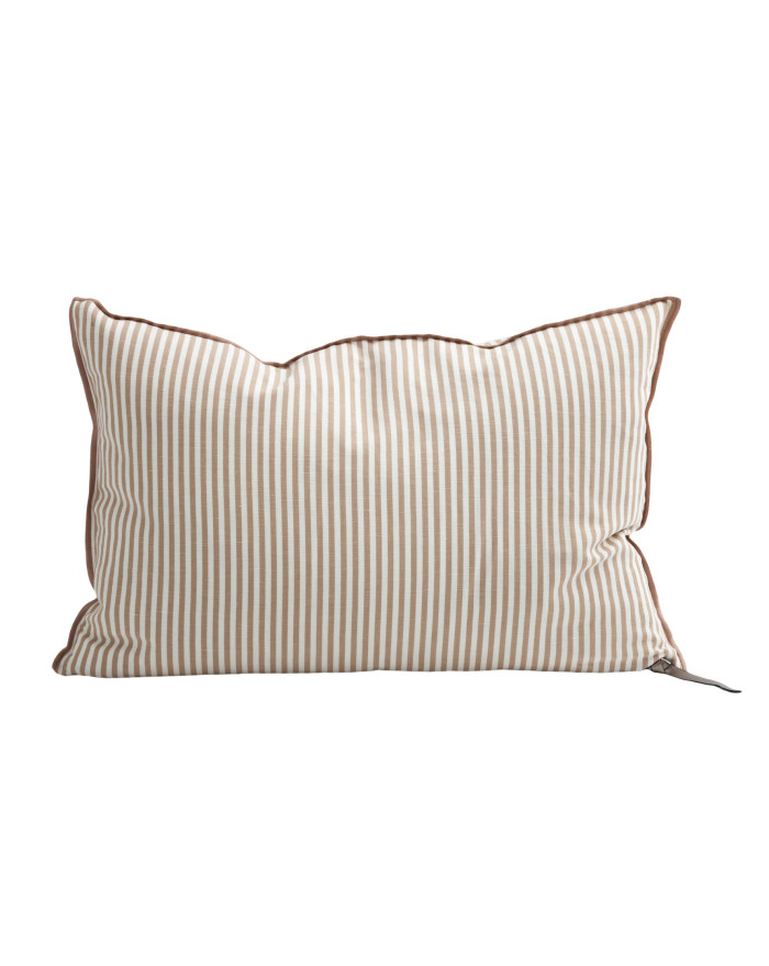 COUSSIN VICE VERSA TOILE PORTOFINO 40X60 TERRACOTTA MAISON DE VACANCES