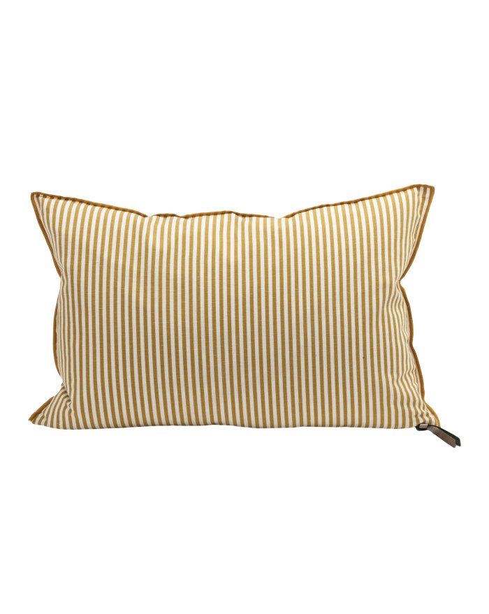 COUSSIN VICE VERSA TOILE PORTOFINO 40X60 OCRE MAISON DE VACANCES