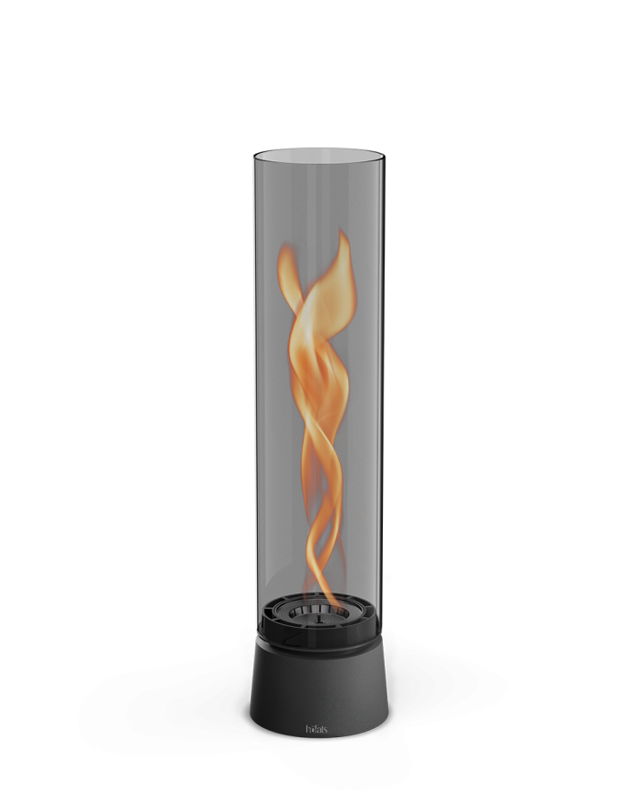 SPIN AIR 1200 TABLETOP FIREPLACE ALL BLACK HOFATS