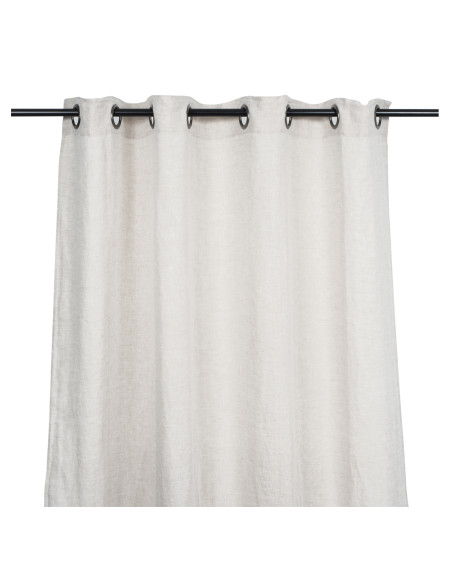 RIDEAU A OEILLETS LIMY 140X280 NATUREL HAOMY