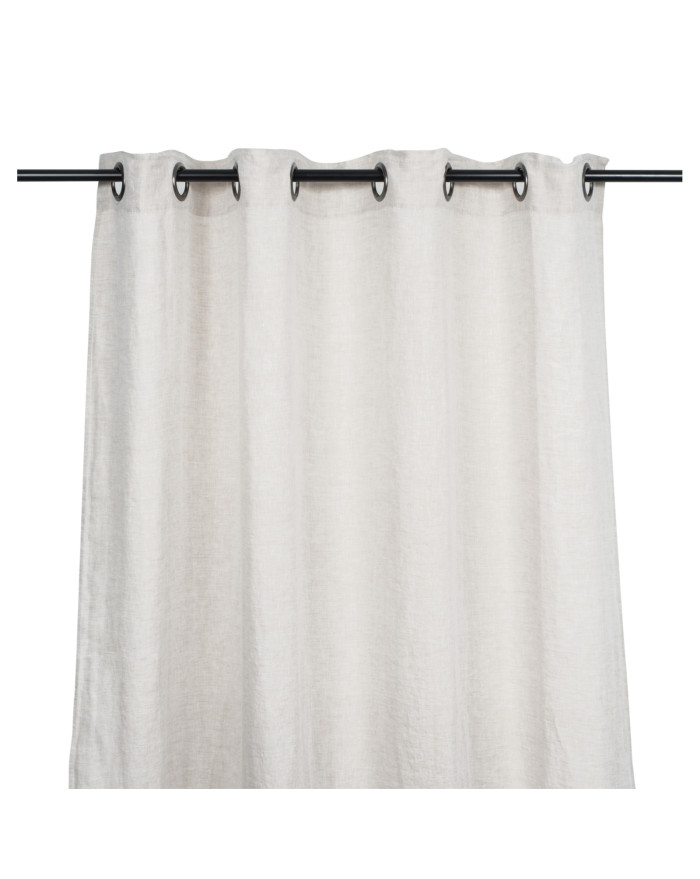 RIDEAU A OEILLETS LIMY 140X280 NATUREL HAOMY