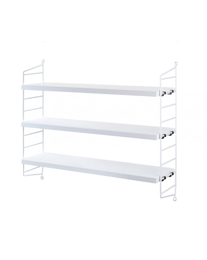 ETAGERE STRING POCKET WHITE/WHITE STRING FURNITURE ETAGERE STRING POCKET WHITE/WHITE STRING FURNITURE