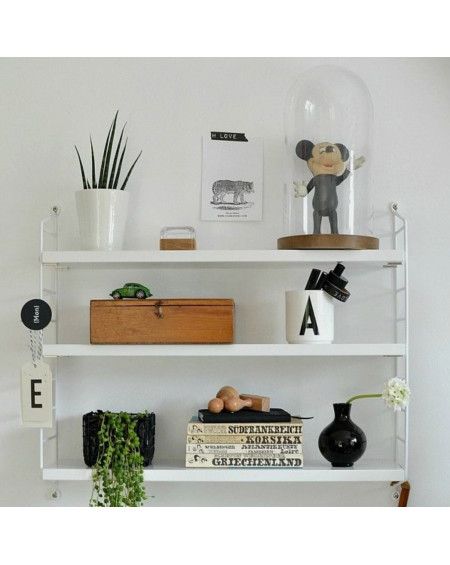 ETAGERE STRING POCKET WHITE/WHITE STRING FURNITURE ETAGERE STRING POCKET WHITE/WHITE STRING FURNITURE