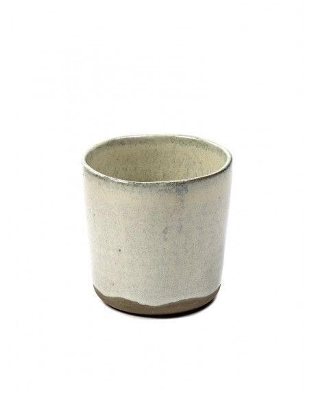 TASSE N°9 MERCI BLANC CASSE - SERAX