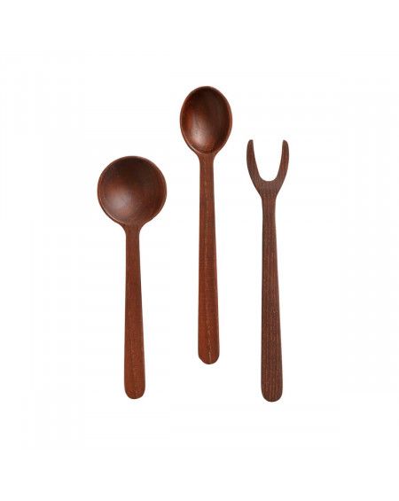 SET DE CUILLERES A TAPAS YAMI FRENE CARBONISE MUUBS