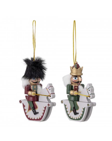 CASSE NOISETTE 4,5X7,5XH11 EN BOIS ALEK VERT BLOOMINGVILLE