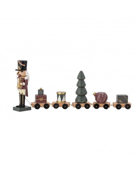TRAIN VADIM 45XH18X6 EN BOIS DECORATION NOEL - BLOOMINGVILLE