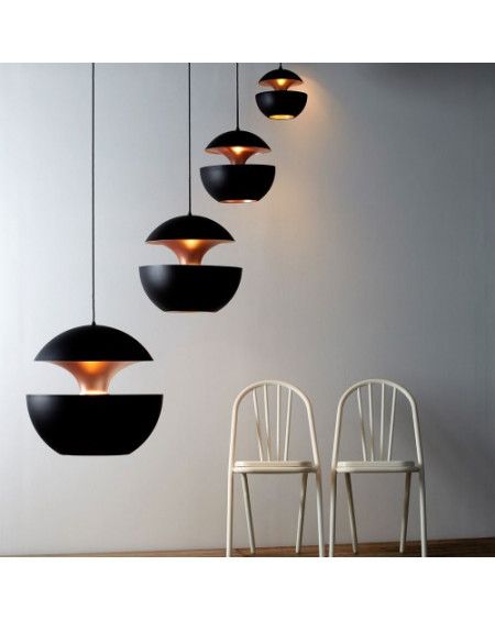 SUSPENSION HERE COMES THE SUN HCS BLACK/COPPER Ø 250 DCW EDITIONS SUSPENSION HERE COMES THE SUN HCS BLACK/COPPER Ø 250 DCW EDITIONS