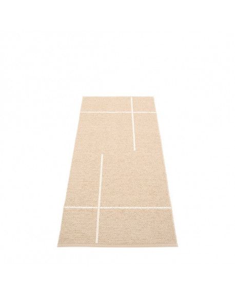 TAPIS REVERSIBLE FRED BEIGE/ V 70X180 - PAPPELINA