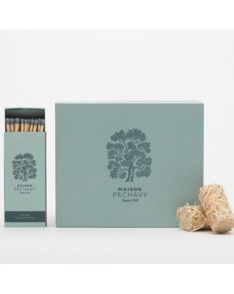BOITE 60 ALLUME-FEUX + COFFRET ALLUMETTES PM ORIGINAL - MAISON PECHAVY
