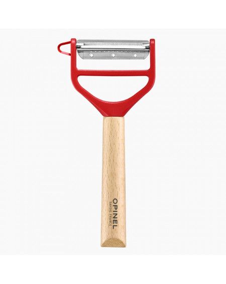 EPLUCHEUR T-DUO BOIS ROUGE OPINEL