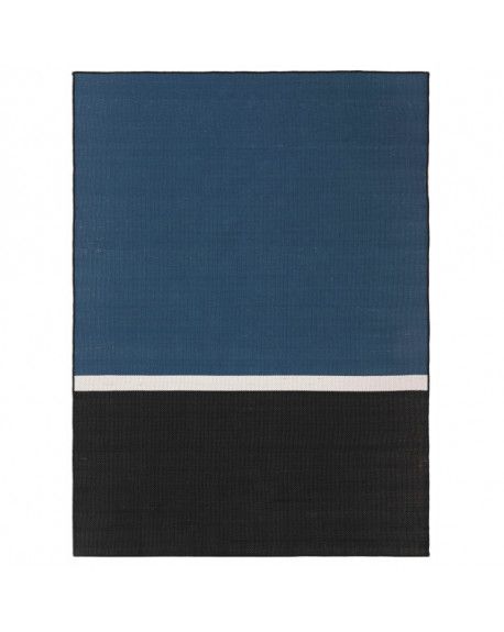 TAPIS OSLO BLEU DE PRUSSE 200X290 - HARMONY / HAOMY