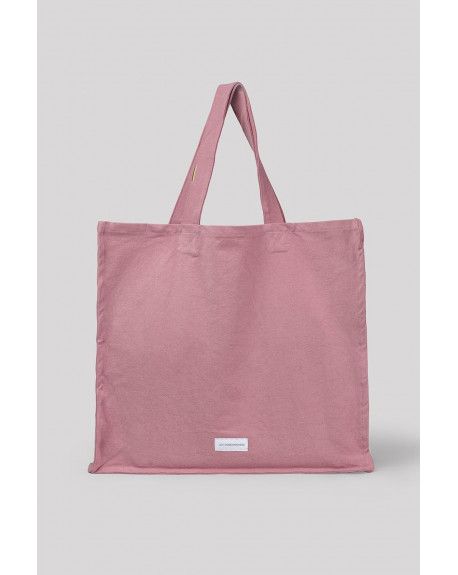 GRAND CABAS BOIS DE ROSE 50X44 COTON BIO - LES PENSIONNAIRES