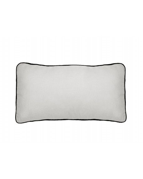 HOUSSE DE COUSSIN PRELUDE NEIGE 1 FACE LIN 1 FACE COTON 55X80 - VENT DU SUD