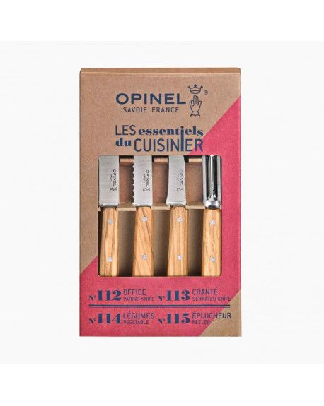 COFFRET LES ESSENTIELS OLIVIER - OPINEL