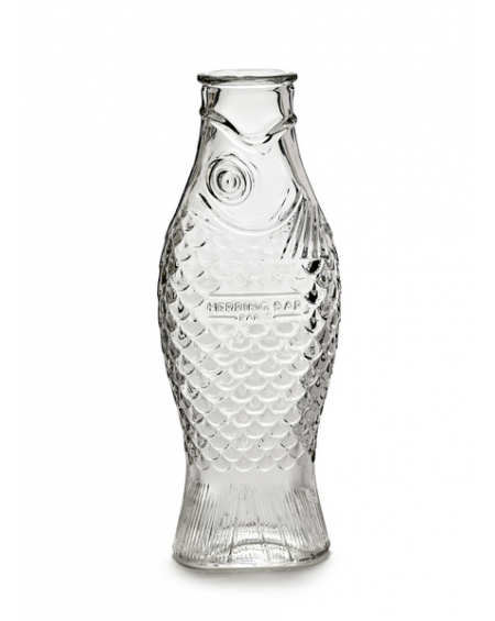 BOUTEILLE TRANSPARENTE FISH & FISH PAOLA NAVONE SERAX