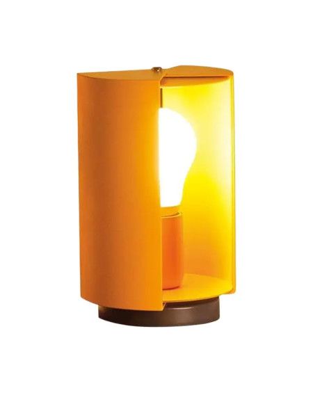 LAMPE DE TABLE PIVOTANTE JAUNE CHARLOTTE PERRIAND NEMO LIGHTING