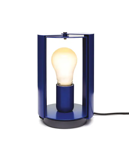 LAMPE DE TABLE PIVOTANTE BLEU CHARLOTTE PERRIAND NEMO LIGHTING
