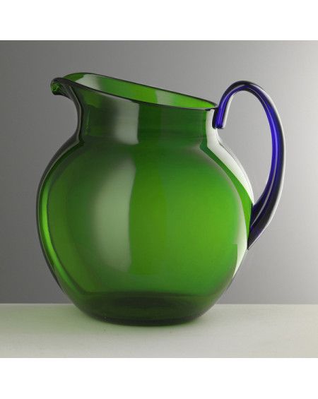 CARAFE ACRYLIQUE PALLINA VERT BLEU 2L MARIOLUCA GIUSTI
